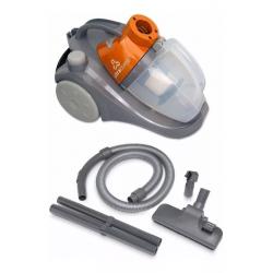 Aspiradora Ultracomb Sin Bolsa 1600w Filtro Hepa Ep Color Gris/Naranja