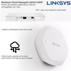 Access Point Linksys Dual Band 2x2 Cloud Interior