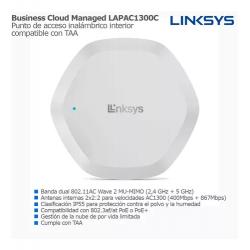 Access Point Linksys Dual Band 2x2 Cloud Interior