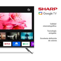 Smart Tv Sharp 50 Pulgadas 4K Ultra HD Google Tv