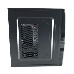 Gabinete SFX Kit 782 Teclado/Mouse/parlantes Fuente 500w Color Negro