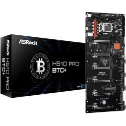 Mother asrock (lga1200) h510 pro btc+ mineria pci-ex6