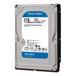 Disco hdd 2tb wd blue sata 256mb 7200rpm wd20ezbx