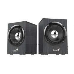 Parlante genius sp-hf385bt madera black gray