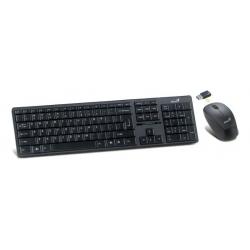 Teclado + mouse wireless y bt genius slimstar 8230 black