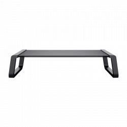 Soporte trust monitor vidrio stand black