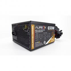 Fuente gamer aureox 650w bronze 80+psu