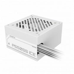 Fuente gamer gigabyte 550w ice 80 plus silver atx 3.0 white