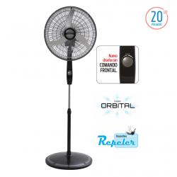 Liliana ventilador pie 20 parrilla crom aspas metal vpc20b
