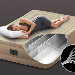 Colchon inflable con sommier dos plazas motor electrico incorporado - dura-beam 