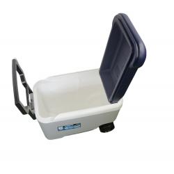 Conservadora igloo maxcold 40 qt ( 38 lts ) 34814 gris c/ruedas
