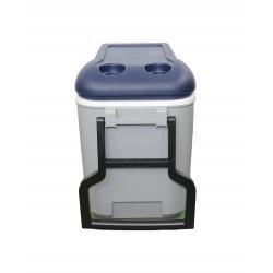 Conservadora igloo maxcold 40 qt ( 38 lts ) 34814 gris c/ruedas