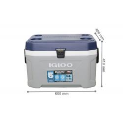 Conservadora igloo maxcold 54 54qt (51lt) gris 50543