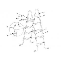 Escalera para Pileta 91 cm 18837/1