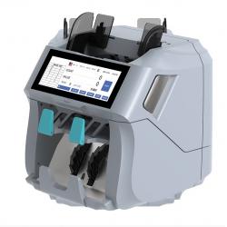 Oxxen cl-t3040um-b contadora y clasificadora de billetes dos bandejas 2 sensores