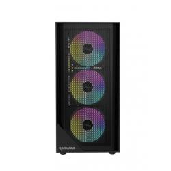 Gabinete gamer raidmax meshian X609 micro ATX black