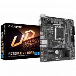 Motherboard Gigabyte B760M K V2 DDR4 S1700 Color Negro
