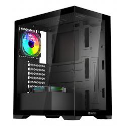 Gabinete gamer jalatec jt-x94b atx argb