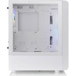 Gabinete thermaltake S200 plus TG ARGB snow white tempered glass