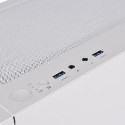 Gabinete thermaltake S200 plus TG ARGB snow white tempered glass