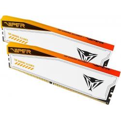 Memoria patriot viper elite 5 tuf 32gb ddr5 cl36 rgb 6000mts gaming white