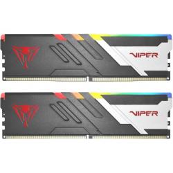 Memoria patriot viper venom ddr5 32gb rgb 6000mt/s cl30 blk/sir hs dual kit