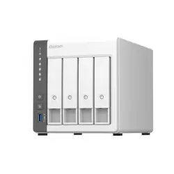 Servidor NAS QNAP TS-433 de 4 bahías 4GB RAM procesador Quad-Core