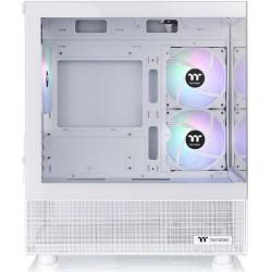 Gabinete thermaltake view 170 TG argb snow white tempered glass