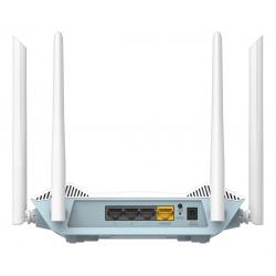 router D-link R18 smart wifi 5 AC1200 4 antenas dual band - blanco