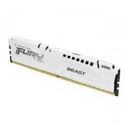 Memoria RAM Kingston 16GB DDR5 5600Mhz Fury Beast White