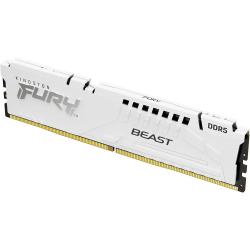 Memoria RAM Kingston 16GB DDR5 5600Mhz Fury Beast White