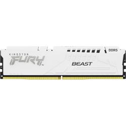 Memoria RAM Kingston 16GB DDR5 5600Mhz Fury Beast White