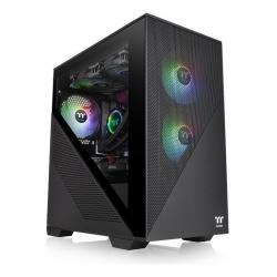Gabinete gamer thermaltake divider 170 tg argb black temp glass