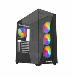 Gabinete gamer raidmax infinita I800 fishtank tg rgb