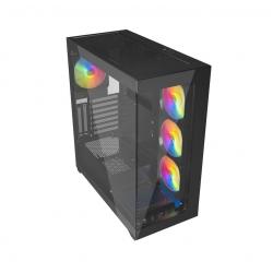 Gabinete gamer raidmax infinita I800 fishtank tg rgb