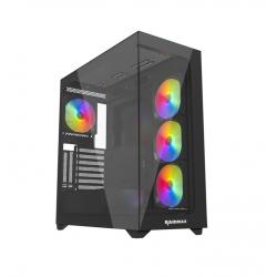 Gabinete gamer raidmax infinita I800 fishtank tg rgb