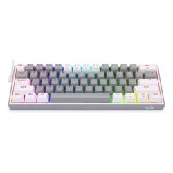 Teclado gamer redragon Fizz Pro inalambrico SP K616 rgb grey