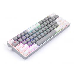 Teclado gamer redragon Fizz Pro inalambrico SP K616 rgb grey