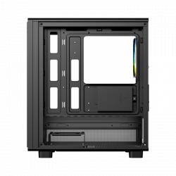 Gabinete XYZ atom black c/ 3 coolers pulsar a-rgb+pwm a-rgb controller