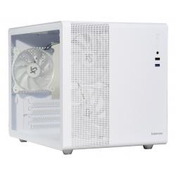 Gabinete gamer cubo solarmax cm-w300 lateral de vidrio 3 coolers 120mm rgb