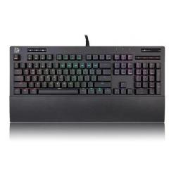 Teclado Gamer TT e-sports neptune elite rgb blue axis black sp