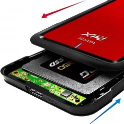 Carry disk Adata XPG EX500 para disco 2.5 ssd usb 3.1