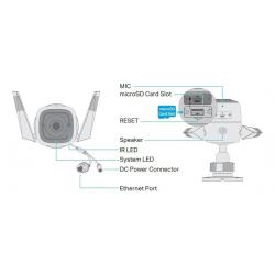 Camara Wifi Ip Tp Link Tapo C310 Exterior Vis Nocturna 1080p
