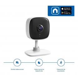 Camara Ip Wi Fi Tp Link Tapo C100 Hd 1080p Wifi Microsd 128g