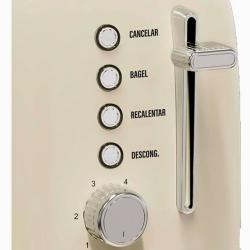Tostadora electrica liliana AT928C color crema