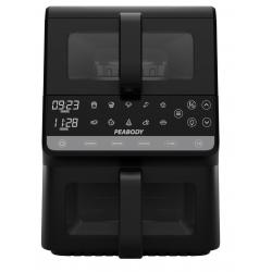 Freidora de aire peabody digital 10 Litros 2000w Doble canasto