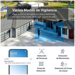 Camara de seguridad exterior wifi tp-link tapo C510w 3mp 2k
