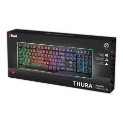 Teclado gamer trust thura semi es GXT860