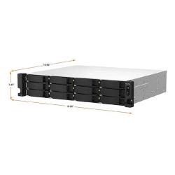 Storage qnap nas 12 bahias Intel 4core 2.9ghz 4gb rack