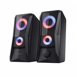 Parlante trust javv RGB set black 2.0